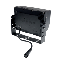 AMPIRE TFT-monitor 17,8 cm (7), 2 video-ingangen (AHD/CVBS), waterdicht IP69