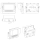 AMPIRE TFT-monitor 17,8 cm (7), 2 video-ingangen (AHD/CVBS), waterdicht IP69
