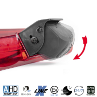 AMPIRE Kamera (AHD), Peugeot Expert,Citroen Jumpy,Toyota ProAce,Opel Vivaro