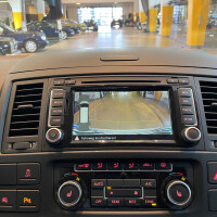 Nachrüstsatz für Rückfahrkamera VW T5 Facelift mit Heckklappe - Version LOW Variante 2 (inkl. Griffleiste)
