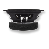 AMPIRE DVC subwoofer, 16.5cm/6.5, 4+4 ohms