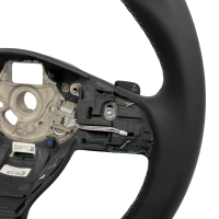 Retrofit kit for shift paddles for VW Passat B7, delivery including new leather steering wheel