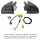 Retrofit kit for shift paddles for VW Passat B7, delivery including new leather steering wheel