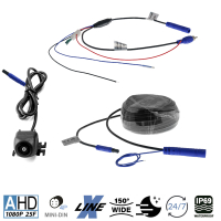 AMPIRE Mini-achteruitkijkcamera (AHD), 150° (KTA802)