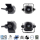 AMPIRE Mini rear view camera (AHD), 180° (KIA802)