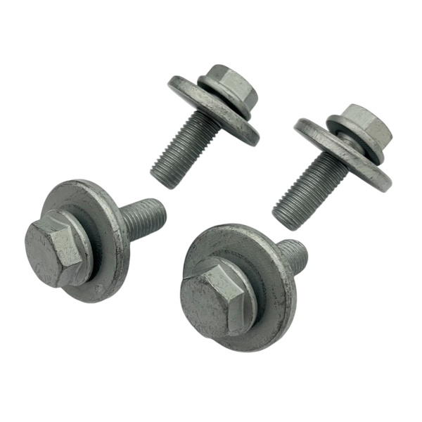 Screw set for attaching a trailer hitch in the Volkswagen Caddy 2C, 2K and SA (all from MY 2012 to 2020)