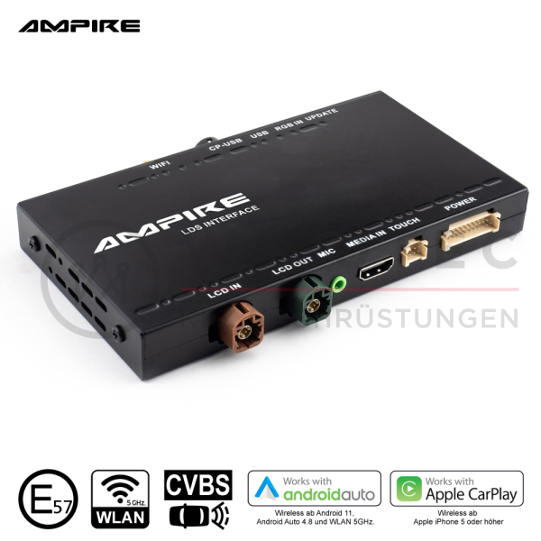 AMPIRE smartphone-integratie Land Rover/Jaguar Bosch 7"/8"