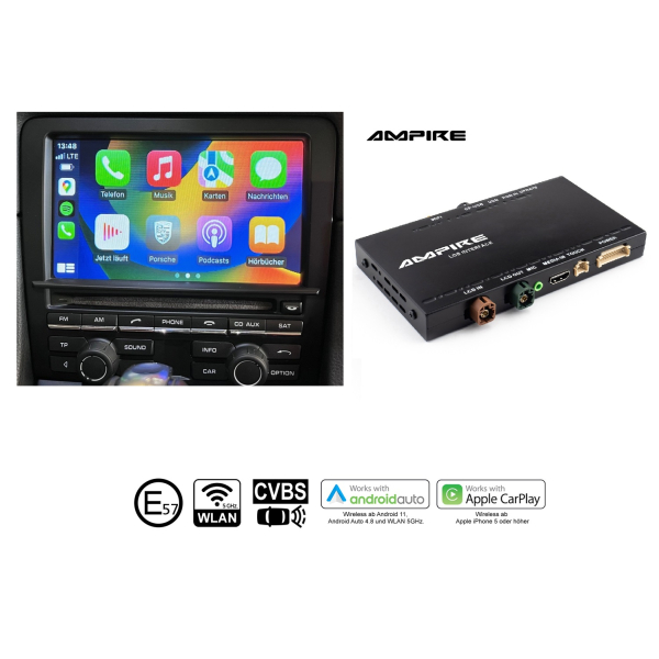 AMPIRE smartphone integration Porsche CDR31 2009-2016