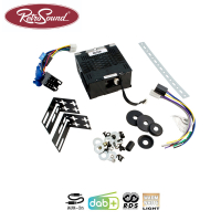 RETROSOUND "MOTOR-1DAB" DAB+ complete set "Becker Black" met accessoires