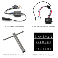 RETROSOUND "MOTOR-1DAB" DAB+ complete set "Becker Black" met accessoires