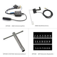 RETROSOUND "MOTOR-1DAB-1" DAB+ complete set "Becker Black" met Bluetooth®