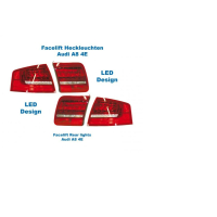Fanali posteriori Facelift LED originali Audi A8 4E per...
