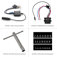 RETROSOUND "MOTOR-1DAB" DAB+ Komplett-Set "Black" mit Zubehör