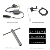 RETROSOUND "MOTOR-1DAB-1" DAB+ Complete Set "Trim" with Bluetooth®