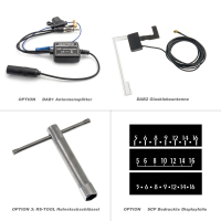 RETROSOUND "MOTOR-1DAB-1" DAB+ Complete Set "Chrome" with Bluetooth®