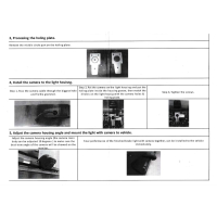 Retrofitset achteruitrijcamera inclusief aansluitinterface voor Volkswagen Crafter SY Facelift (inbedrijfstelling mogelijk zonder codering)