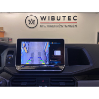 Nachrüstsatz Rückfahrkamera inkl. Anschlussinterface für Volkswagen Crafter SY Facelift (Inbetriebnahme ohne Codierung möglich)