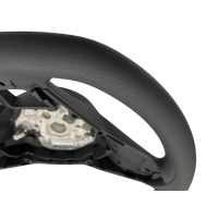 Original Volkswagen plastic steering wheel without shift paddles, without buttons and without covers