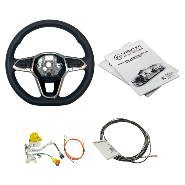 VW T6.1 retrofit kit multifunction steering wheel including control buttons for cruise control system (note additional costs!)