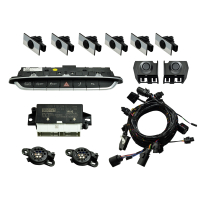 AUDI TT 8S parking aid front and rear with optical...