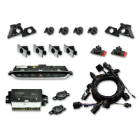 AUDI TT 8S parking aid front and rear with optical...