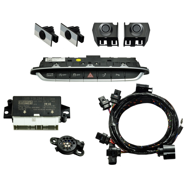 AUDI TT 8S front parking aid with optical display, retrofit package