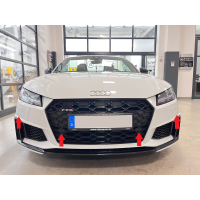 AUDI TT 8S front parking aid with optical display, retrofit package