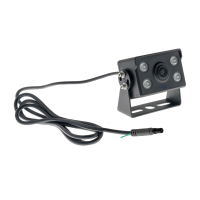 AMPIRE Mini opbouw achteruitrijcamera (AHD) 137°, 10m...