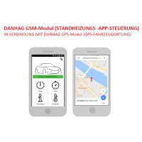 GSM Fernbedienung für VW T6 mit vorhandener Wasserzusatzheizung mit Fernbedienung
