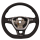 VW R-Line multifunction steering wheel with ACC and assistance button, without shift paddles, silver stitching, heated, 17A419091K