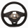 VW R-Line multifunction steering wheel with ACC and assistance button, without shift paddles, silver stitching, heated, 17A419091K