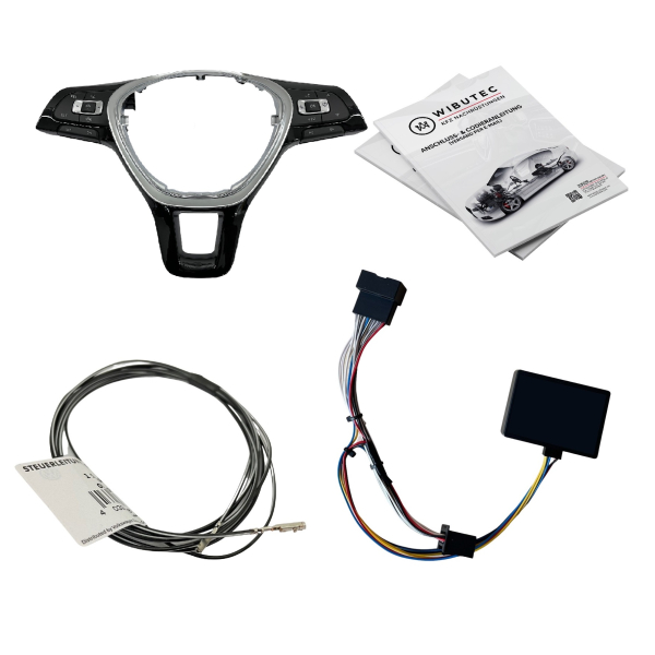 Ombouwset GRA - cruise control-systeem VW Tiguan AD1 vanaf 30 juli 2018 Sport MFL (PR. Nr. 2PK, 2PU)-Voertuig met snelheidsbegrenzer (PR nr. 8T9)-