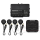 AMPIRE Achterparkeerhulp, 4-sensor, Mat Zwart, Voor- en Onderbouw Montage, Waterdicht