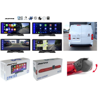 Opel Vivaro C retrofitkit achteruitrijcamera, Apple...
