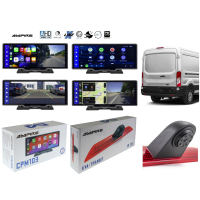 Ford Transit Gen. 7 retrofitkit achteruitrijcamera, Apple...