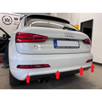Audi Q3 8U Einparkhilfe hinten inkl. optischer Anzeige...