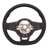 VW Golf 7 VII GTI GLI R Line Sportlenkrad ohne Schaltwippen mit roter Naht, 5G0419091BQ