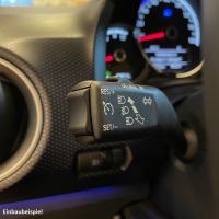 Nachrüstsatz GRA - Geschwindigkeitsregelanlage VW Sharan 7N, Bedienung am Blinkerschalter, Fahrzeug ohne Multifunktionslenkrad