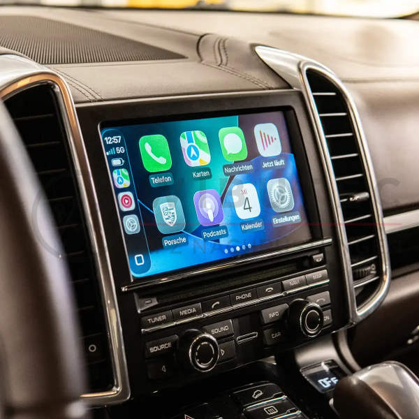 Apple CarPlay® and Android Auto for Porsche Cayenne 92A with CDR31 Radio, full smartphone integration