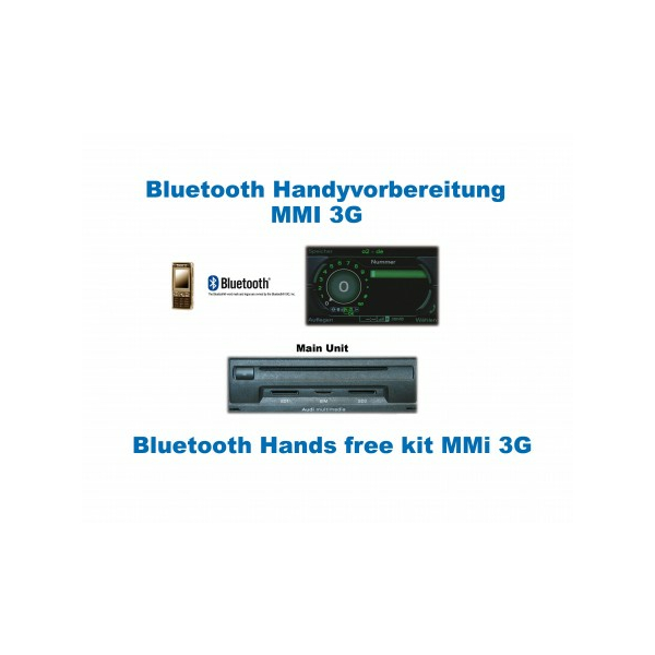 Mise à jour interface Bluetooth Audi A5 8T - MMI 3G