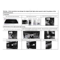 Retrofit kit rear view camera including connection interface for MAN TGE Facelift (commissioning possible without coding)