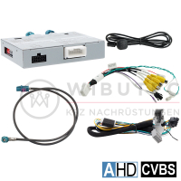 Retrofit kit rear view camera including connection interface for VW T7 (commissioning possible without coding)
