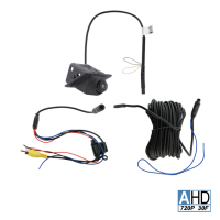 Retrofit kit rear view camera including connection...