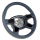 Audi A8 4H D4 original multifunction steering wheel, grey with shift paddles, part number 4H0419091AM