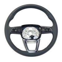 Audi Q5 FY original multifunction steering wheel leather grey, part number 80A419091H MVK