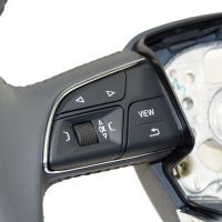 Audi Q5 FY original multifunction steering wheel leather grey, part number 80A419091H MVK