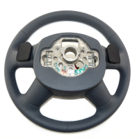 Audi A8 4H D4 original multifunction steering wheel grey with steering wheel heating and shift paddles, part number 4H0419091AC INV