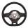Origineel Volkswagen multifunctioneel stuurwiel voor VW Kever 5C met gele hoes, onderdeelnummer 5C0419091AG B1B