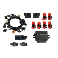AUDI A1 8X retrofit kit parking aid front and rear with...