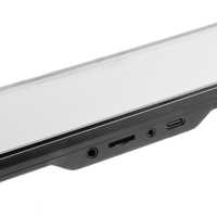 AMPIRE smartphone spiegelmonitor 22,9 cm (9") met AHD dashcam en achteruitrijcamera-ingang